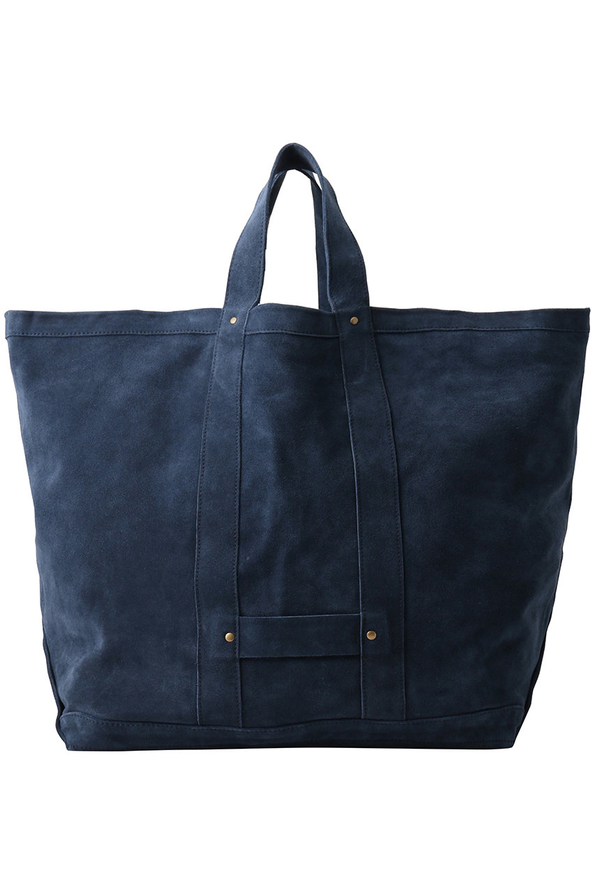 SEVEN BY SEVEN 【MEN】スエード レザー トートバッグ (ネイビー, F) セブンバイセブン ELLE SHOP SEVEN BY SEVEN 【MEN】スエード レザー トートバッグ (ネイビー, F) セブンバイセブン ELLE SHOP