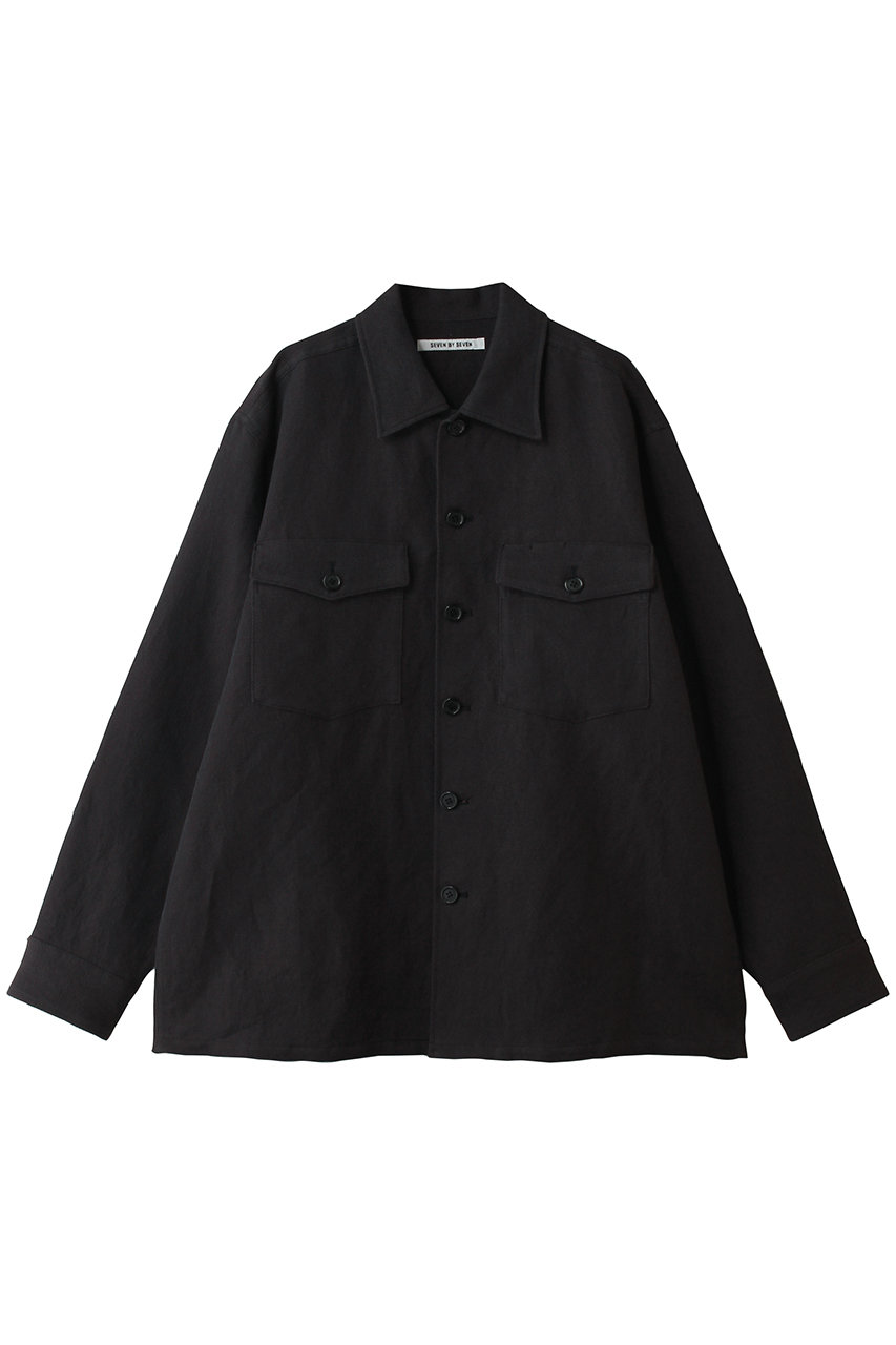 セブンバイセブン/SEVEN BY SEVENの【MEN】FATIGUE シャツ(ダークネイビー/800-6150079)