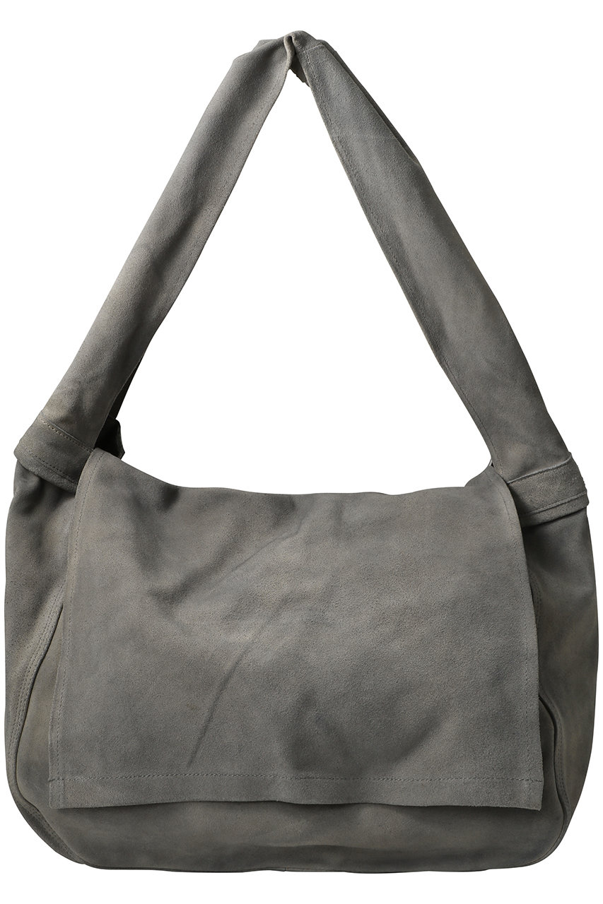 セブンバイセブン/SEVEN BY SEVENの【UNISEX】レザーショルダーバッグ(グレー/800-4271122)