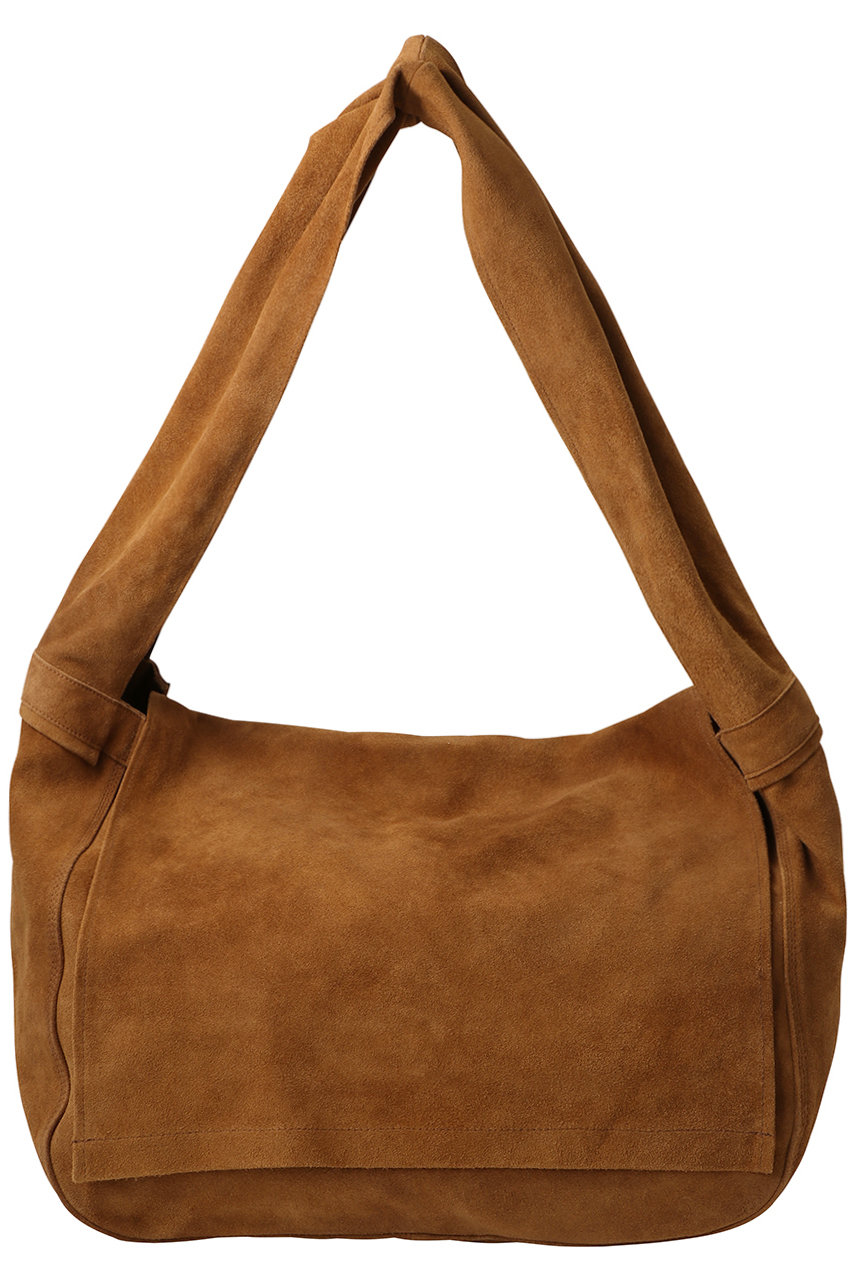 セブンバイセブン/SEVEN BY SEVENの【UNISEX】レザーショルダーバッグ(ブラウン/800-4271122)