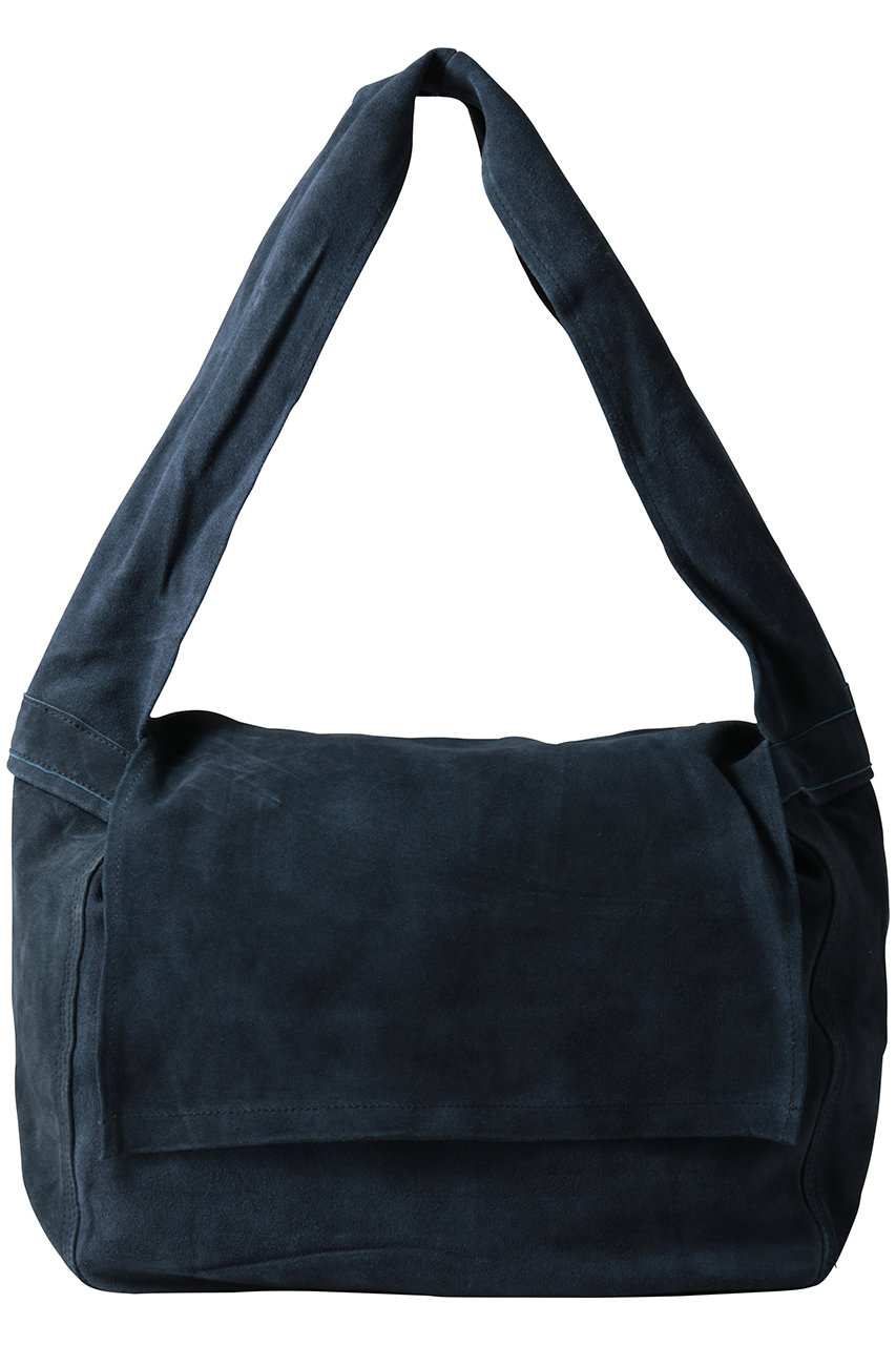 セブンバイセブン/SEVEN BY SEVENの【UNISEX】レザーショルダーバッグ(ネイビー/800-4271922)