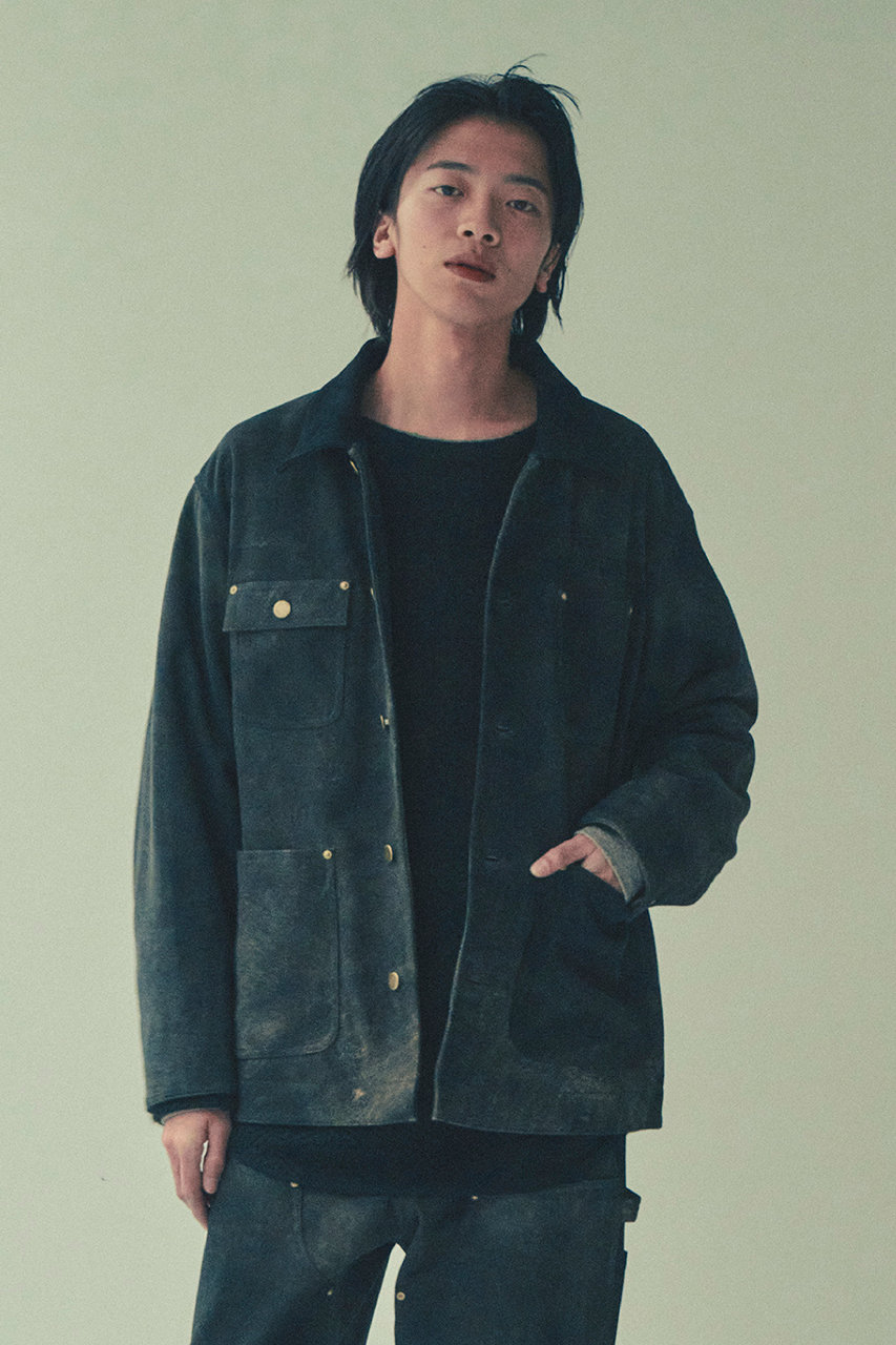 FIONNGUALA PECE モッズコート ブラック FIONNGUALA PECE モッズコート ブラック