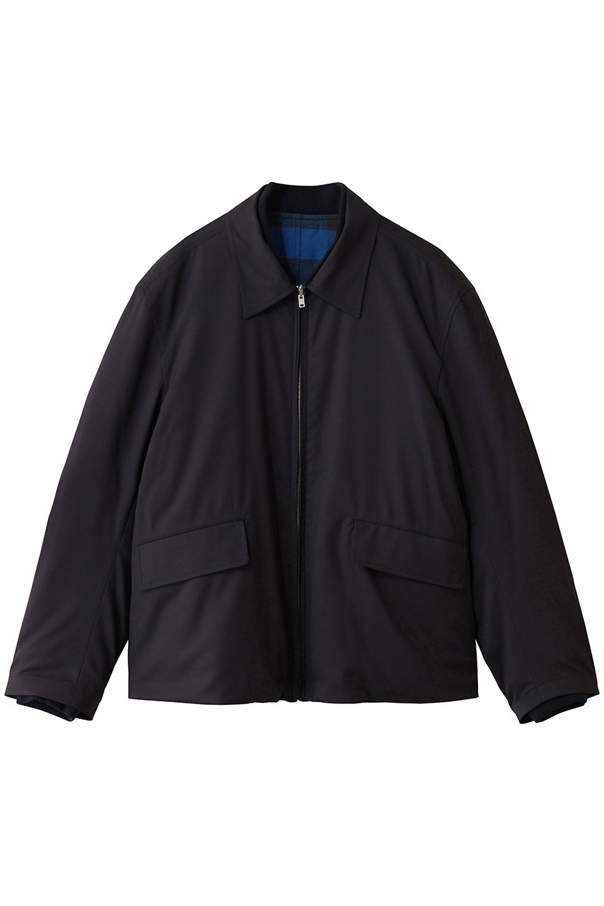 SEVEN BY SEVEN 【MEN】REVERSIBLE ブルゾン (ネイビー×ブルー, M) セブンバイセブン ELLE SHOP