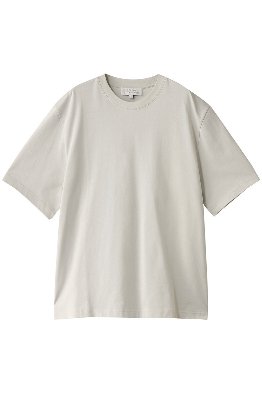 スタジオ ニコルソン/STUDIO NICHOLSONの【MEN】LAY コットン BOXY FIT Tシャツ(アイス/5110351002)