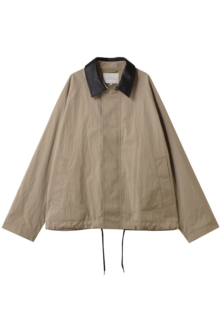 STUDIO NICHOLSON 【MEN】DANI WASHED WEATHER ブルゾン (パーセル, M) スタジオ ニコルソン ELLE SHOP STUDIO NICHOLSON 【MEN】DANI WASHED WEATHER ブルゾン (パーセル, M) スタジオ ニコルソン ELLE SHOP