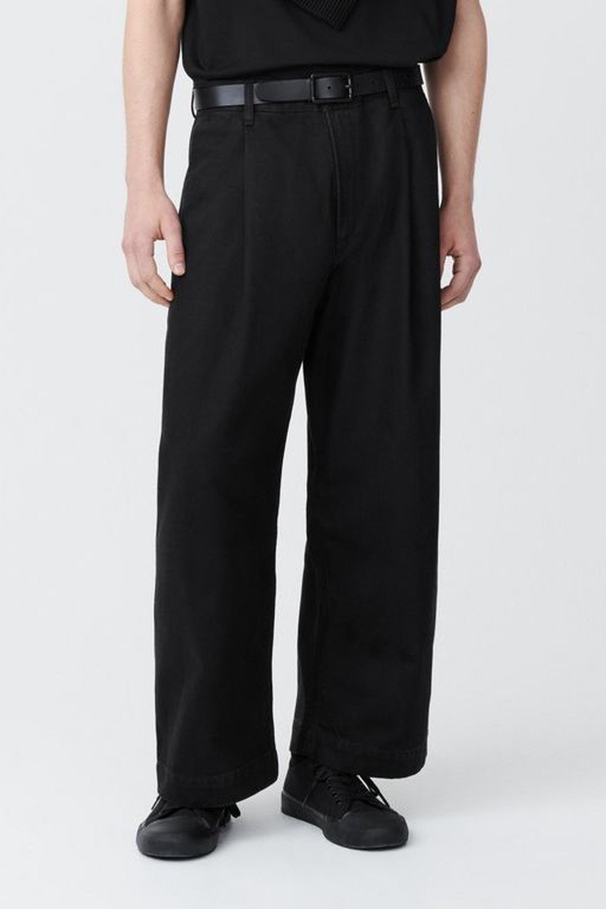 STUDIO NICHOLSON スタジオニコルソン プリーツテーパードパンツ 000000000729_p6hDTGQ.jpg