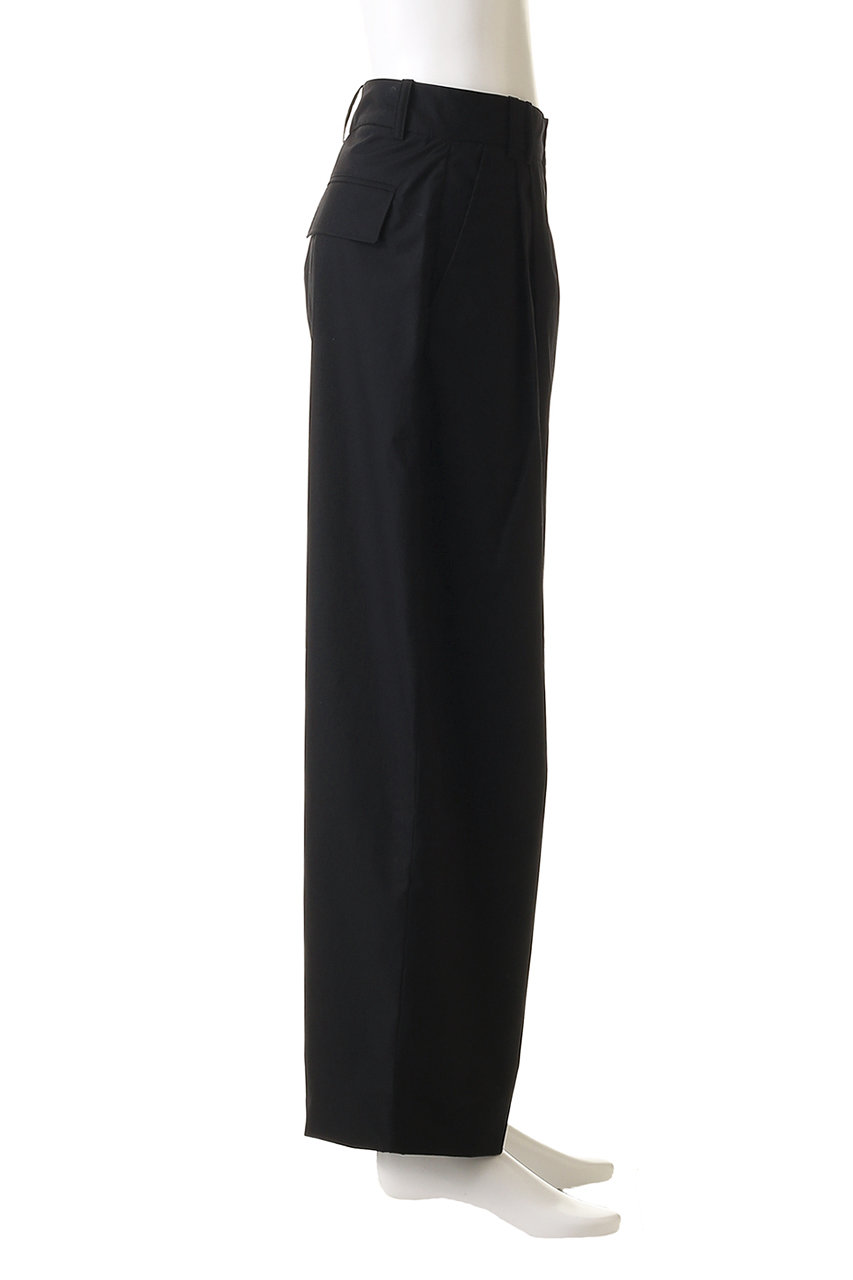 STUDIO NICHOLSON スタジオニコルソン プリーツテーパードパンツ STUDIO NICHOLSON(スタジオ ニコルソン)｜【UNISEX】YALE NOISY COTTON