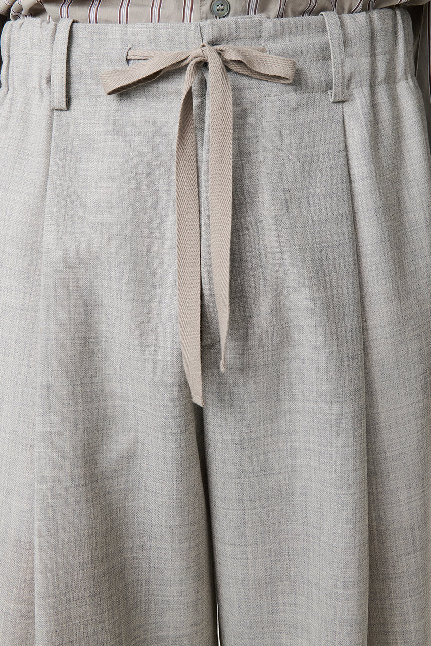 STUDIO NICHOLSON 25ss トロピカルウール スラックス グレー STUDIO NICHOLSON 25ss トロピカルウール スラックス グレー
