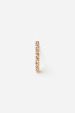 Linear Bar medium ダイヤモンド ピアス（片耳用）