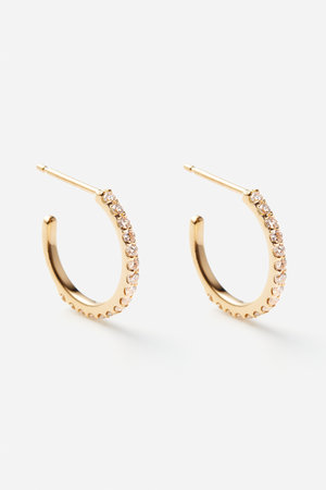 ALLNIQUE(オールニーク)｜Form Oval ダイヤモンド ピアス（片耳
