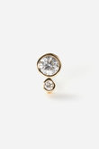 Pieces Petit ダイヤモンド ピアス（片耳用）