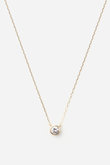 Pieces Petit 1粒ダイヤモンド ネックレス