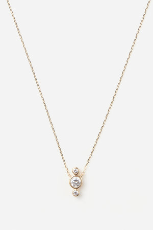 オールニーク/ALLNIQUEのPieces Petit ダイヤモンド ネックレス(150200/150201)