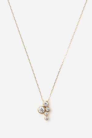 オールニーク/ALLNIQUEのPieces Petit ダイヤモンド ネックレス(150200/150201)