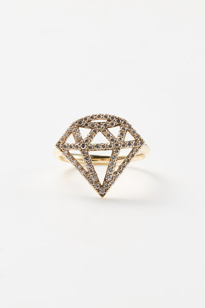 オールニーク/ALLNIQUEの【受注生産】【Playful Moko Kobayashi】 Diamond リング(150400/150401)