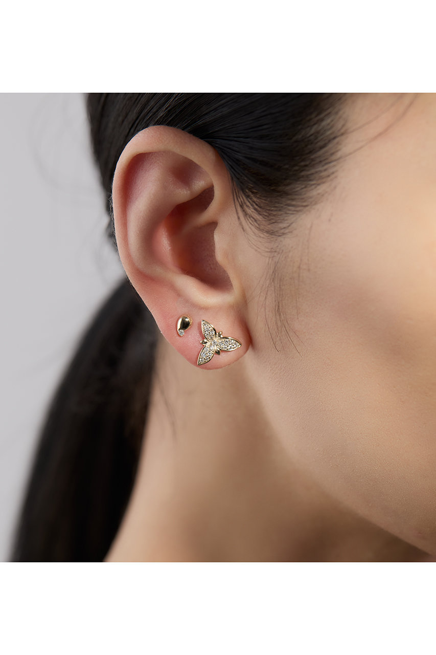 オールニーク　ダイヤモンドピアス片耳 ALLNIQUE(オールニーク)｜【Playful Moko Kobayashi】 Sumire no tane