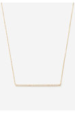 Linear Bar long ダイヤモンド ネックレス