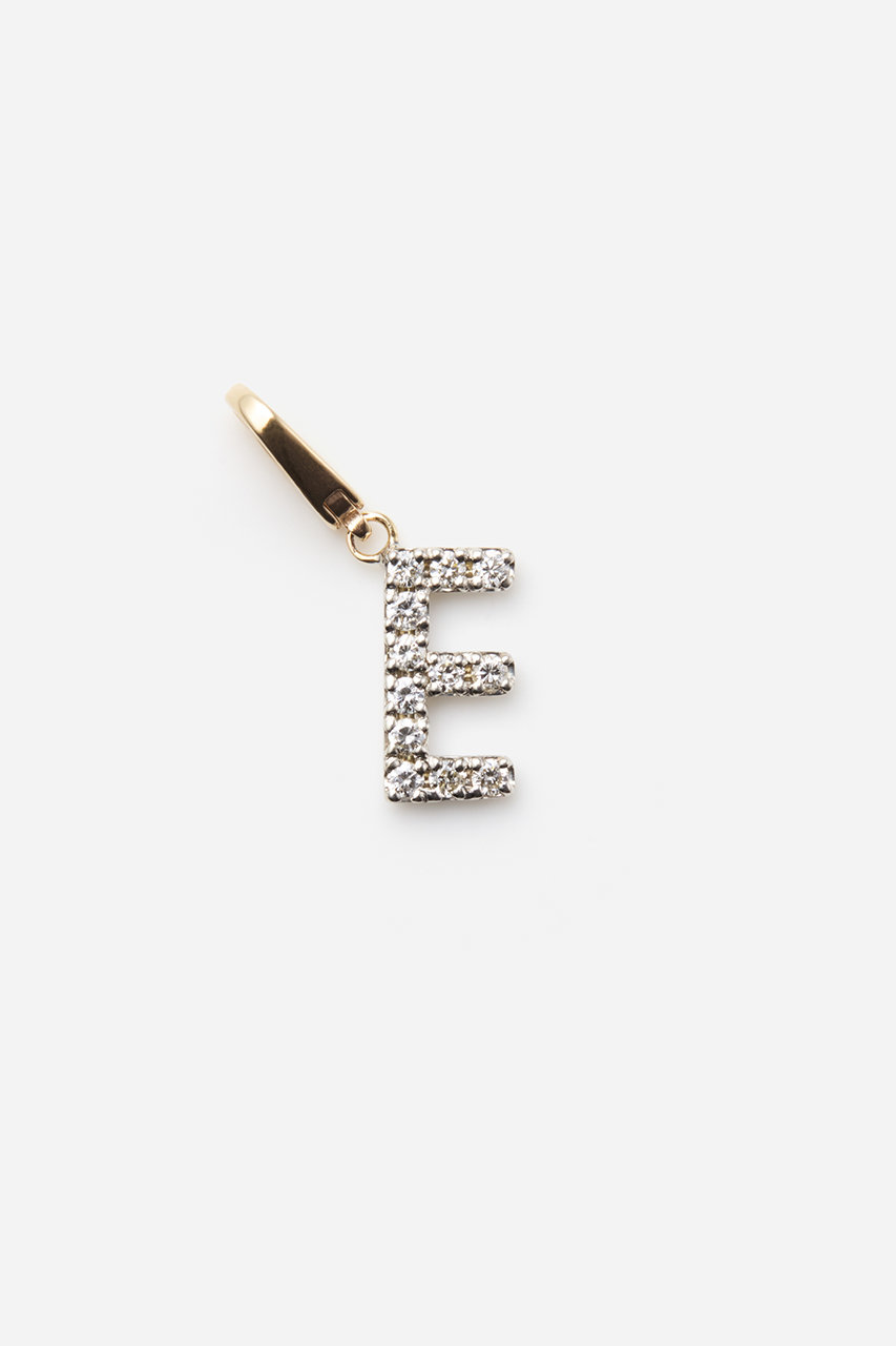 ALLNIQUE Symbol アルファベット ダイヤモンド チャーム (E, F) オールニーク ELLE SHOP ALLNIQUE Symbol アルファベット ダイヤモンド チャーム (E, F) オールニーク ELLE SHOP