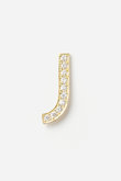 Linear J line ピアス（片耳用）
