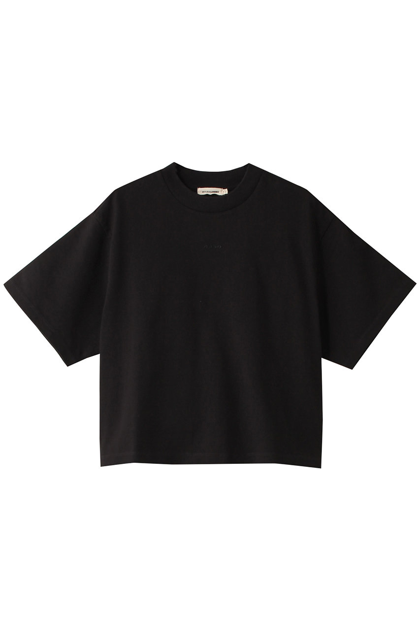 スタジオアールスリーサーティー/STUDIO R330のコットンボックスTシャツ(ブラック/TE23193-IT)