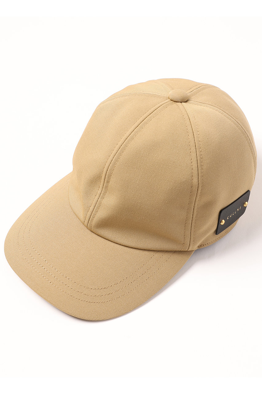 CULLNI(クルニ)｜【UNISEX】High Count Twill レザーエンブレム 