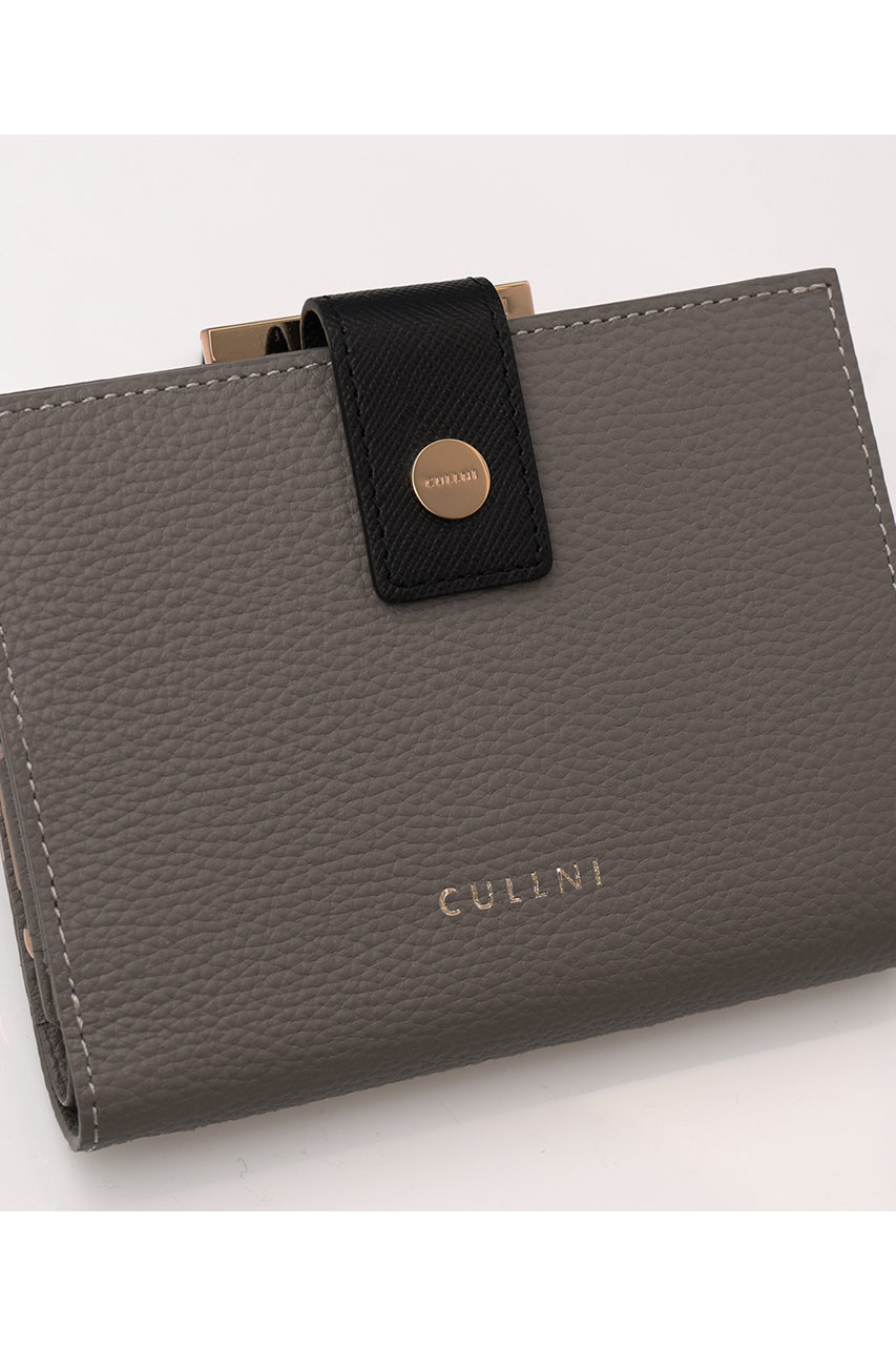 CULLNI(クルニ)｜【UNISEX】Leather ウォレット with A Clasp/ダブグレー の通販｜ELLESHOP・(エル・ショップ)