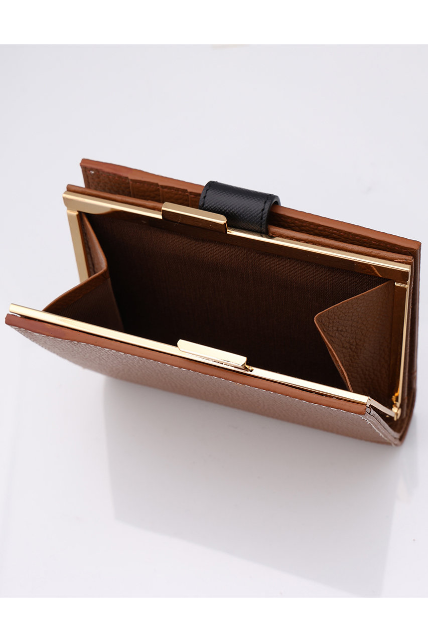 CULLNI(クルニ)｜Leather Wallet With A Clasp/シナモン の通販