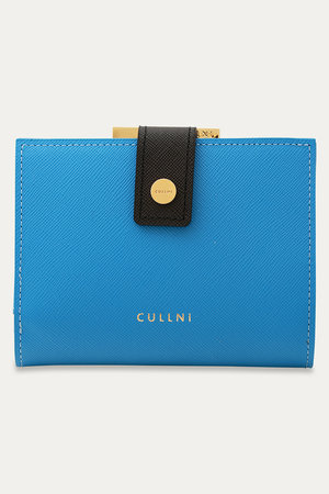 ⭐️未使用級⭐️ CULLNI クルニ　二つ折り財布　がま口　ブラック　レザー CULLNI｜クルニの財布・小物通販｜ELLE SHOP (エル・ショップ