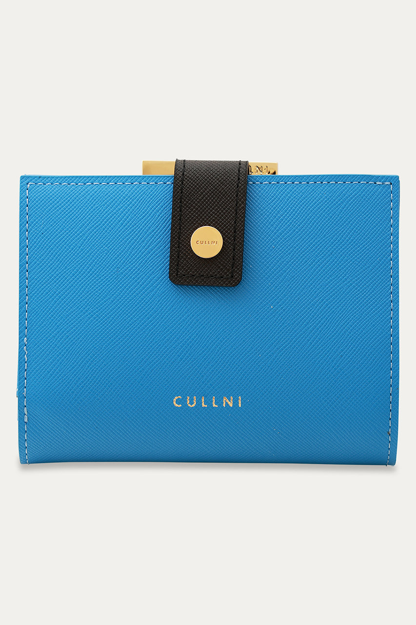 CULLNI 【UNISEX】Leather ウォレット with A Clasp (アジュール, ONESIZE) クルニ ELLE SHOP CULLNI 【UNISEX】Leather ウォレット with A Clasp (アジュール, ONESIZE) クルニ ELLE SHOP