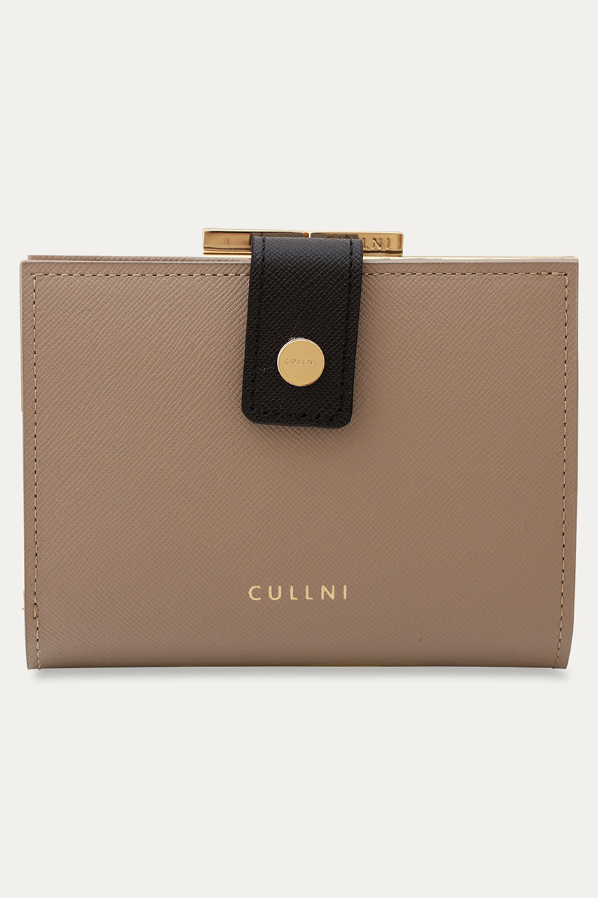 CULLNI 【UNISEX】Leather ウォレット with A Clasp (グレー, ONESIZE) クルニ ELLE SHOP CULLNI 【UNISEX】Leather ウォレット with A Clasp (グレー, ONESIZE) クルニ ELLE SHOP