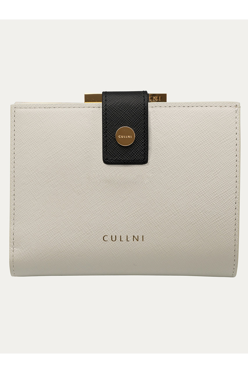 クルニ/CULLNIのLeather Wallet With A Clasp(マッシュルーム/WL-005)