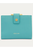 Leather Wallet With A Clasp