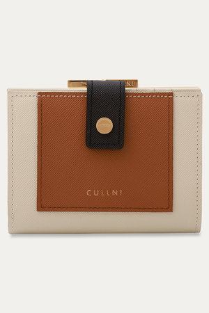 クルニ/CULLNIのLeather Combination ウォレット with A Clasp(120700/120701)
