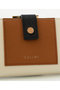 Leather Combination ウォレット with A Clasp クルニ/CULLNI