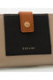 Leather Combination ウォレット with A Clasp クルニ/CULLNI