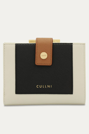 クルニ/CULLNIのLeather Combination ウォレット with A Clasp(120700/120701)