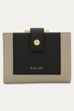 クルニ/CULLNIのLeather Combination ウォレット with A Clasp(120700/120701)
