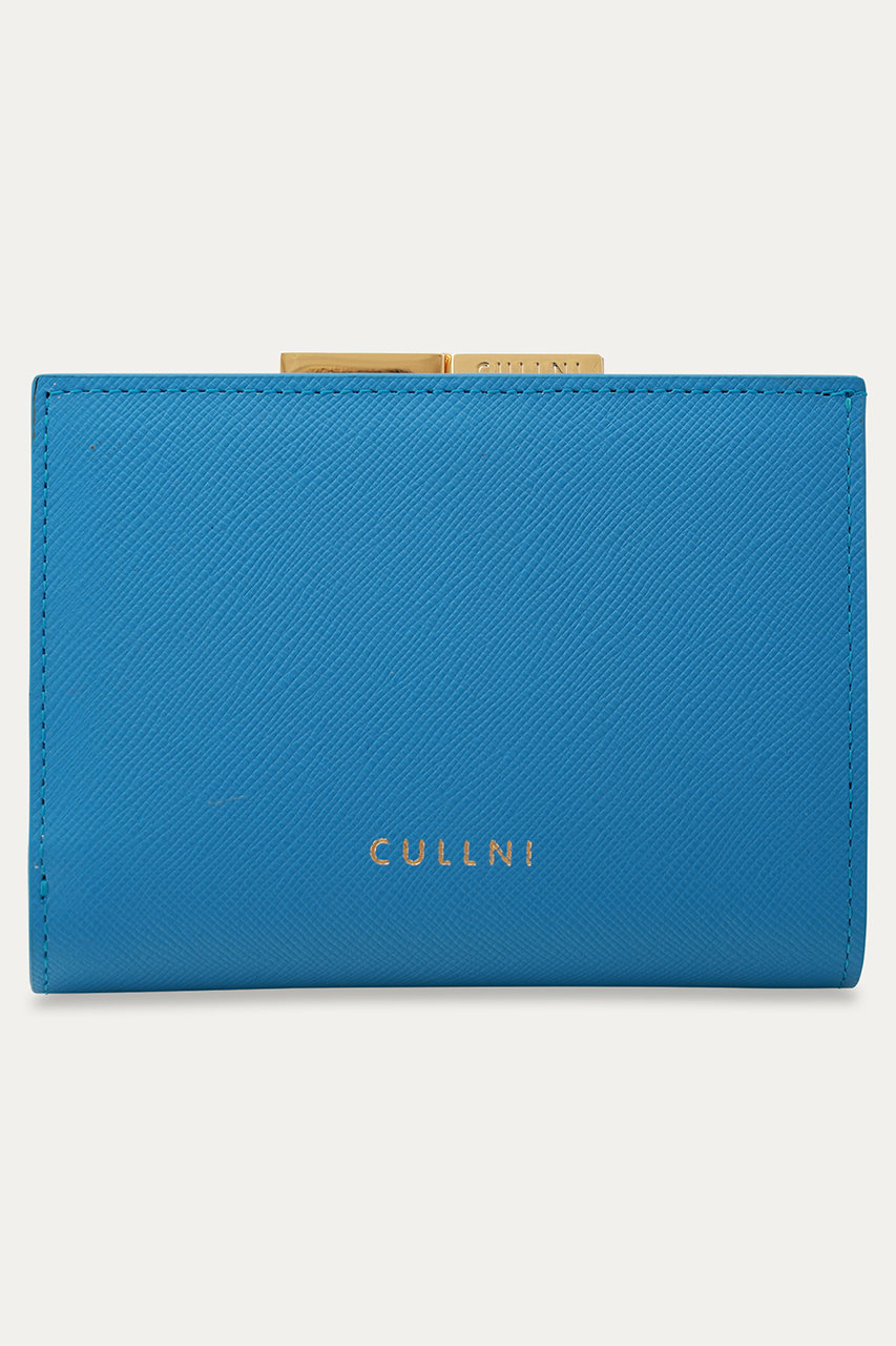 CULLNI 【UNISEX】Leather ミニウォレット with A Clasp (アジュール, ONESIZE) クルニ ELLE SHOP CULLNI 【UNISEX】Leather ミニウォレット with A Clasp (アジュール, ONESIZE) クルニ ELLE SHOP