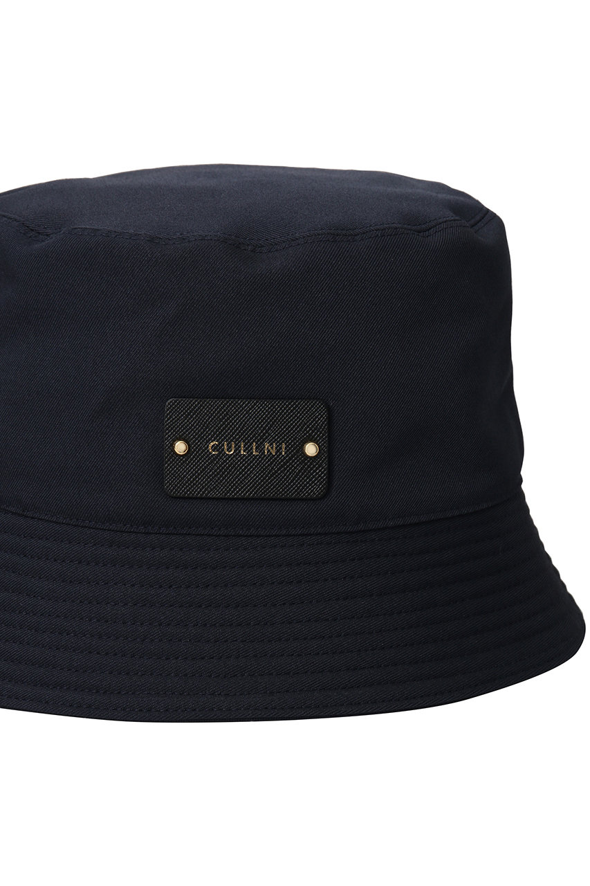 CULLNI(クルニ)｜【UNISEX】Chino レザーエンブレムハット