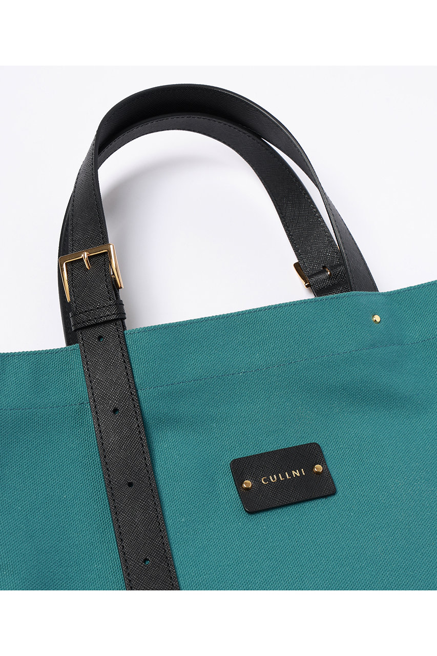 CULLNI(クルニ)｜Leather Belt ハンドル＆Canvas トートバッグ