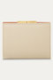 Leather Flap ミニウォレット With A Clasp クルニ/CULLNI
