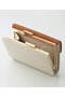 Leather Flap ミニウォレット With A Clasp クルニ/CULLNI