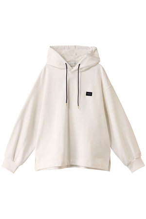 クルニ/CULLNIの【UNISEX】フレンチテリー エンブロイダリー パッチフーディー(110100/110105)