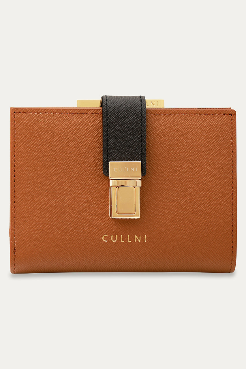 CULLNI 【UNISEX】Clasp lock ミニウォレット (アンバー, ONESIZE) クルニ ELLE SHOP CULLNI 【UNISEX】Clasp lock ミニウォレット (アンバー, ONESIZE) クルニ ELLE SHOP