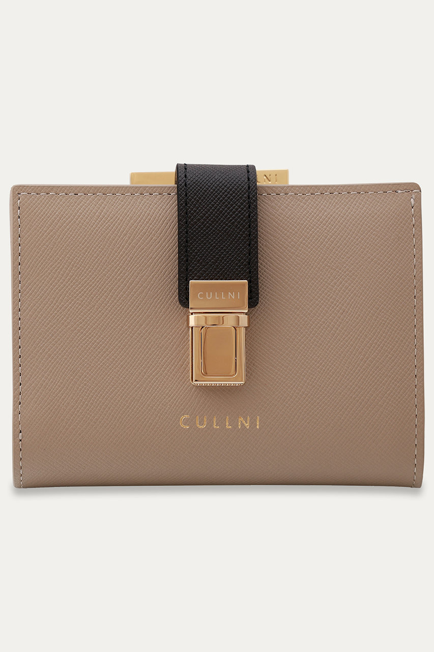 CULLNI 【UNISEX】Clasp lock ミニウォレット (グレー, ONESIZE) クルニ ELLE SHOP CULLNI 【UNISEX】Clasp lock ミニウォレット (グレー, ONESIZE) クルニ ELLE SHOP