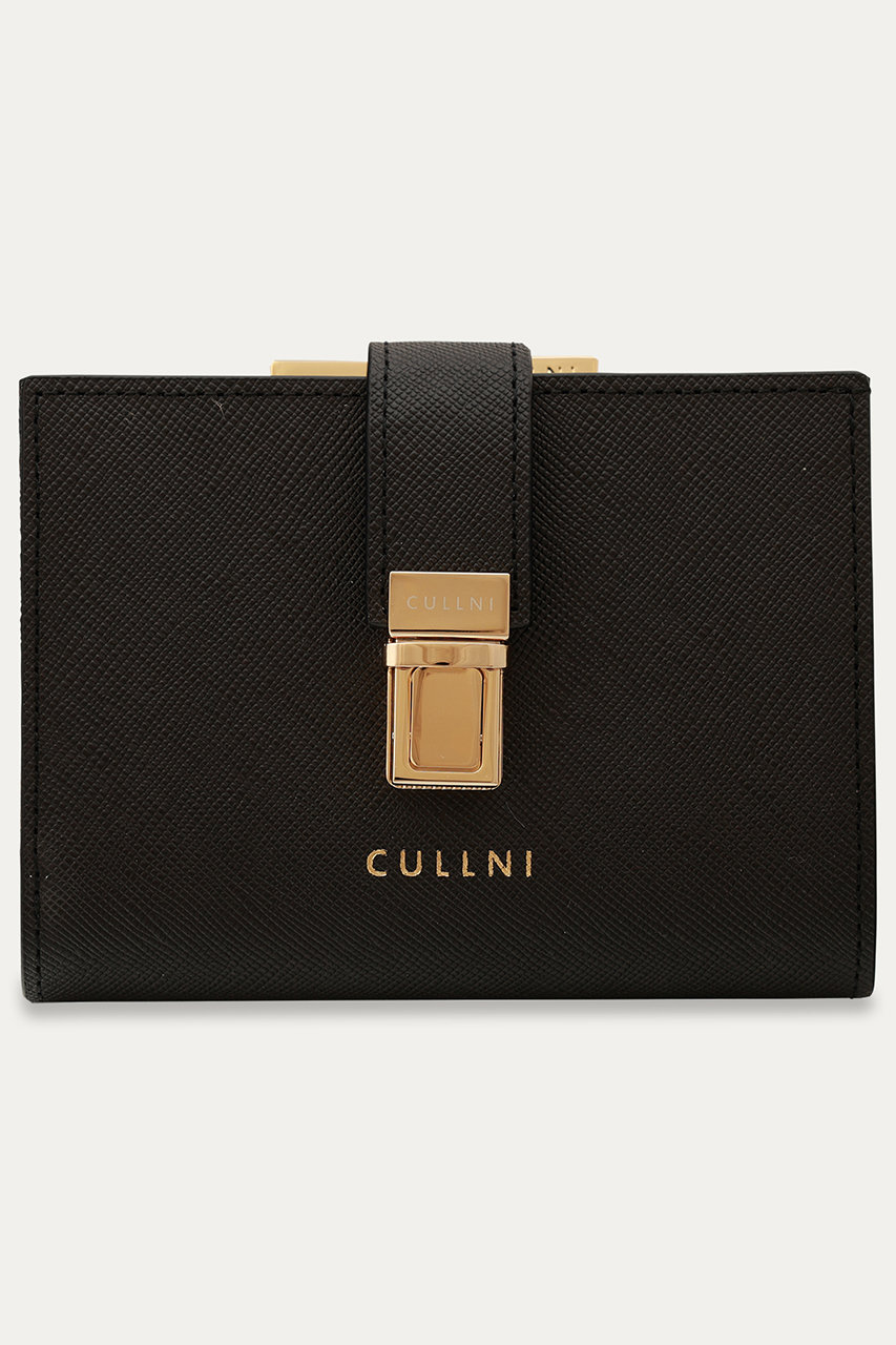 CULLNI 【UNISEX】Clasp lock ミニウォレット (ブラック, ONESIZE) クルニ ELLE SHOP CULLNI 【UNISEX】Clasp lock ミニウォレット (ブラック, ONESIZE) クルニ ELLE SHOP