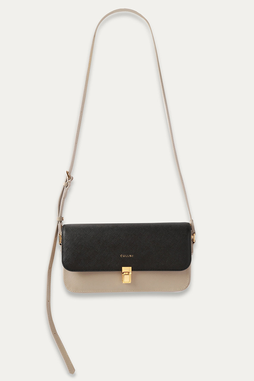 CULLNI 【UNISEX】Horizontal ミニショルダーバッグ (グレー, ONESIZE) クルニ ELLE SHOP CULLNI 【UNISEX】Horizontal ミニショルダーバッグ (グレー, ONESIZE) クルニ ELLE SHOP