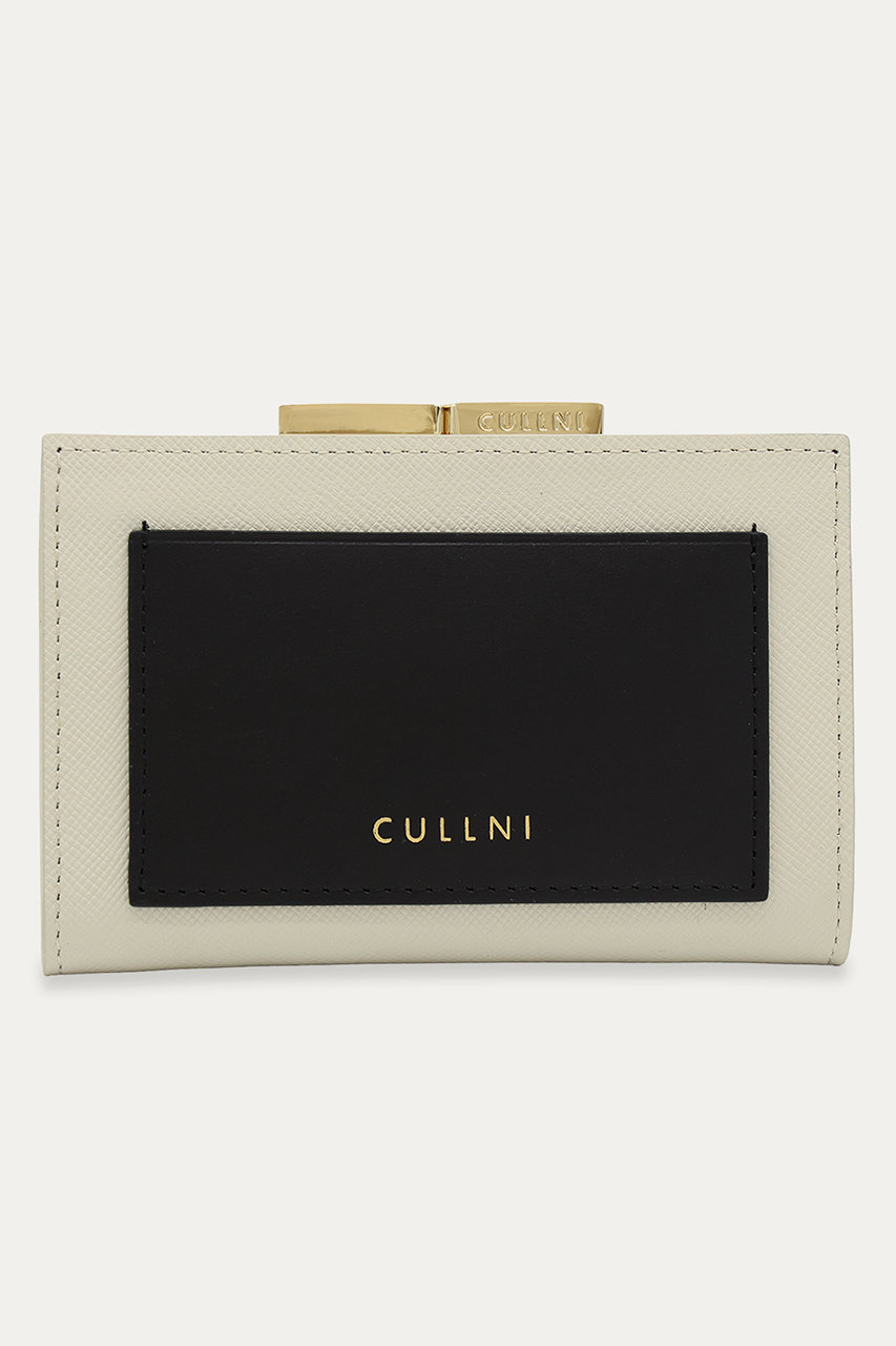 クルニ/CULLNIのLeather Combination カード＆コイン ウォレット(マッシュルーム/WL-011)