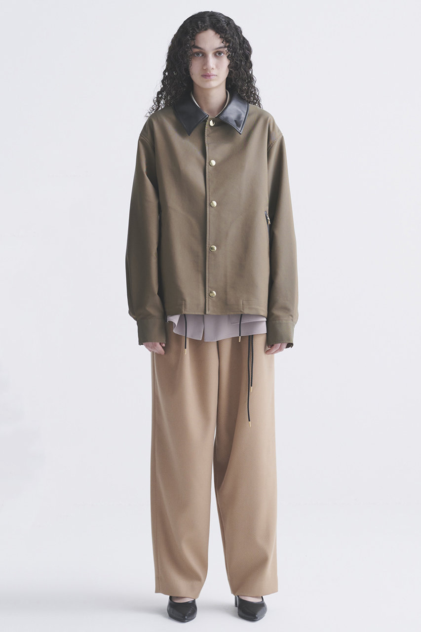 CULLNI(クルニ)｜【UNISEX】シャンブレーギャバジン ドットボタン