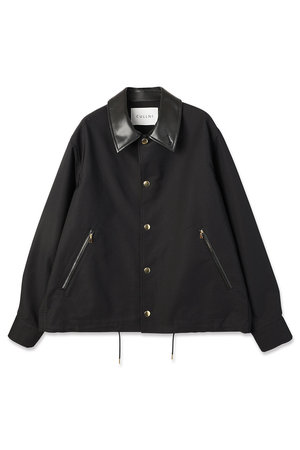 クルニ/CULLNIの【UNISEX】シャンブレーギャバジン ドットボタン コーチジャケット(110800/110801)